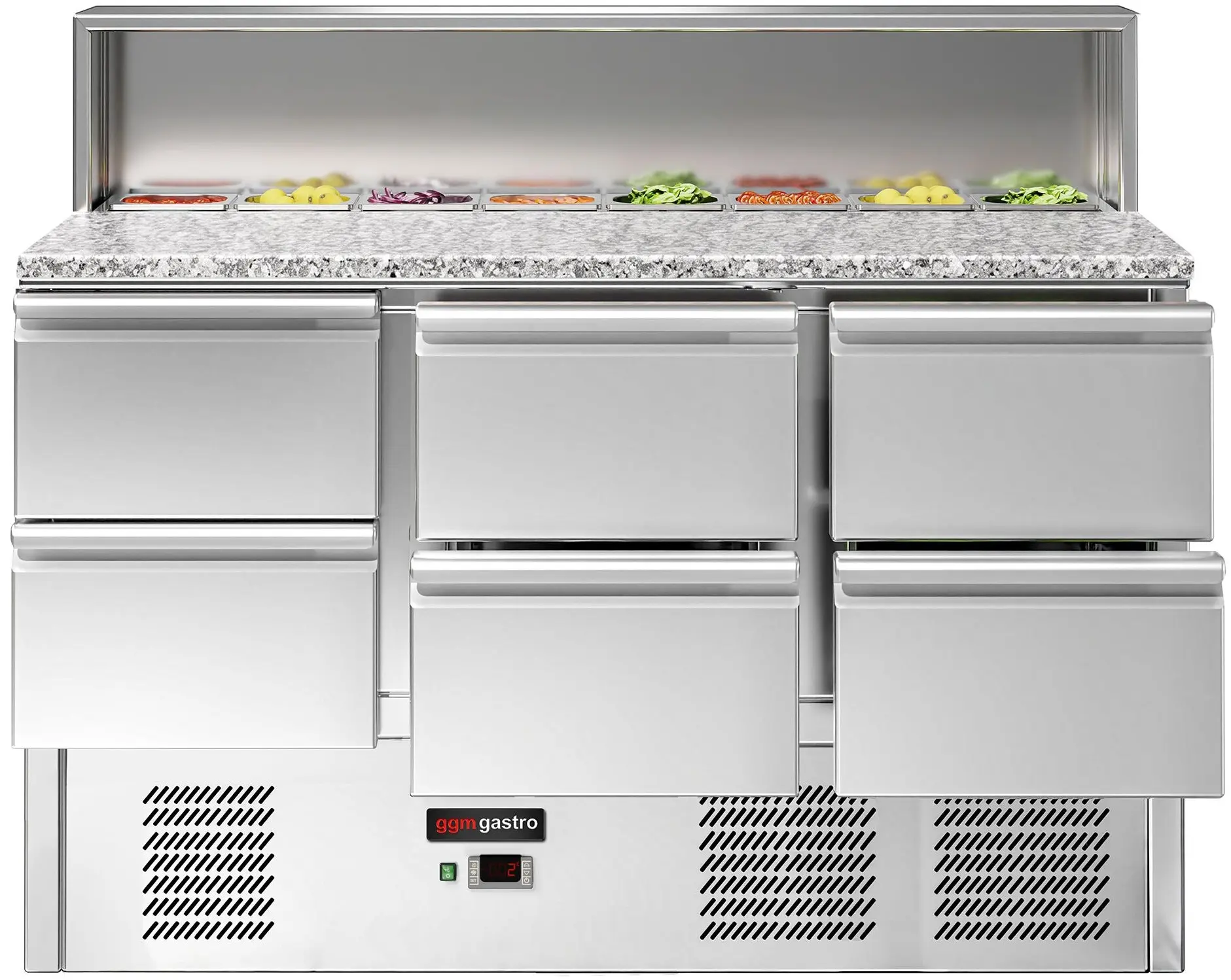Саладетта GGM Gastro SAG147GND#3#SBG1212#07 (Inox) - 2