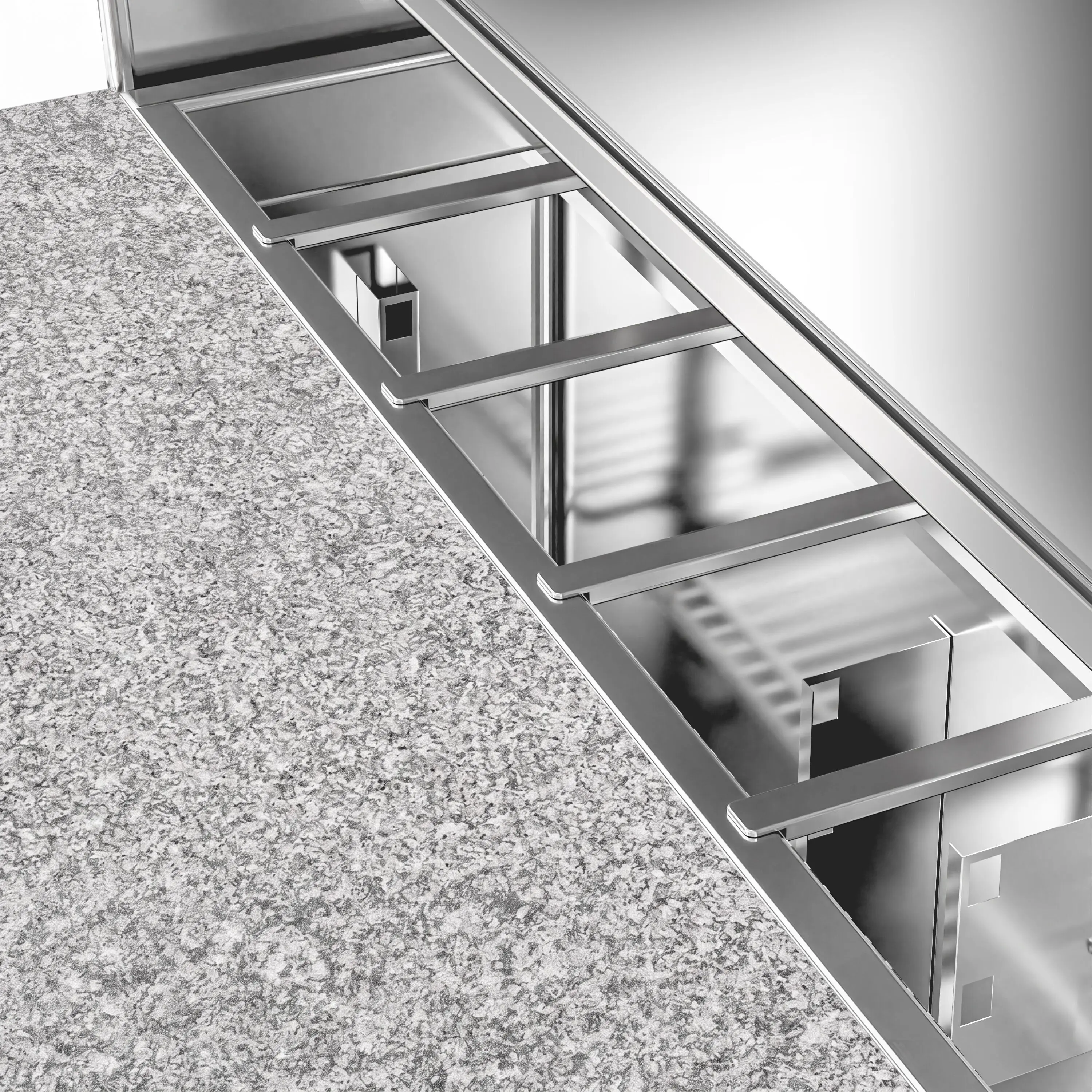 Саладетта GGM Gastro SAG147GND#3#SBG1212#07 (Inox) - 6