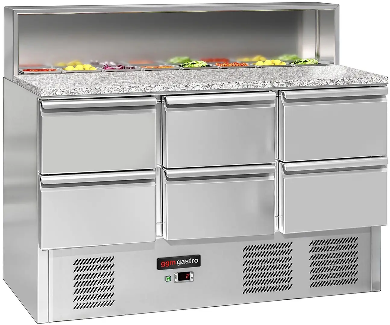 Саладетта GGM Gastro SAG147GND#3#SBG1212#07 (Inox)