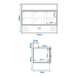 Saladeta GGM Gastro SAG147GND#3#SBG1212 (Inox) Thumb
