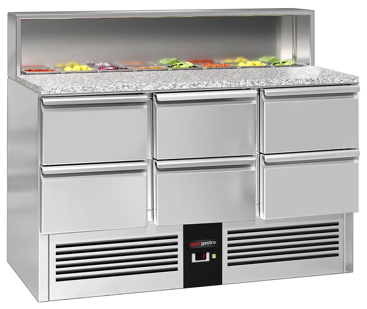Saladeta GGM Gastro SAG147GND#3#SBG1212 (Inox)
