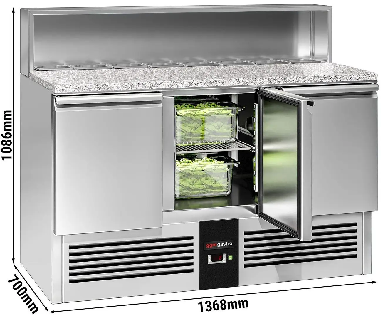 Саладетта GGM Gastro SAG147GND (Inox) - 12