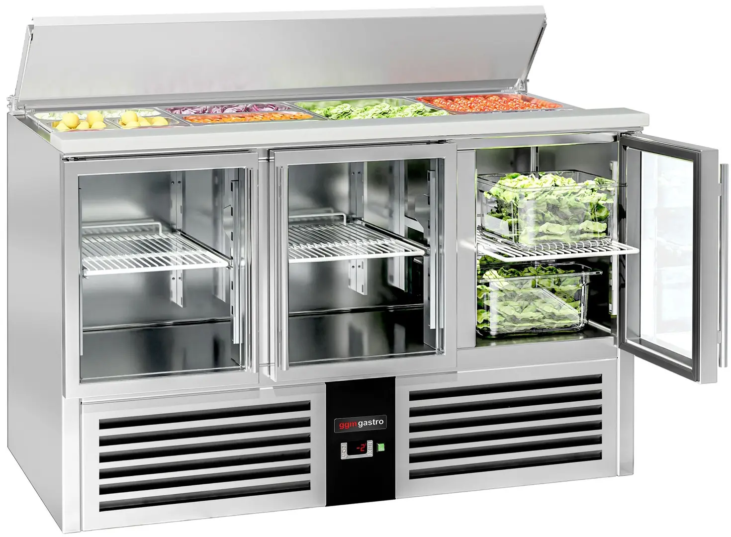Саладетта GGM Gastro SAG147ND#3#GT (Inox)