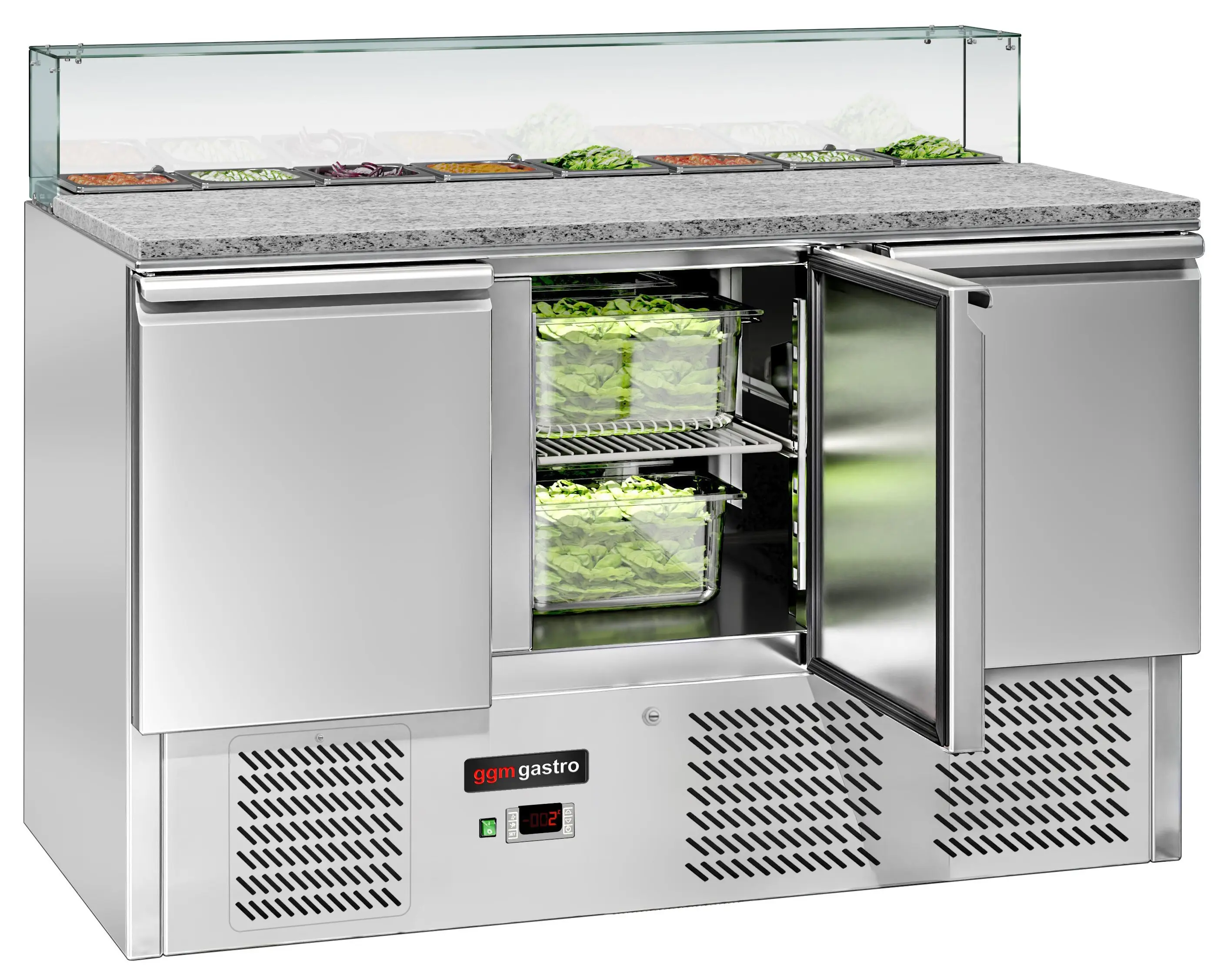 Saladeta GGM Gastro SAG147OG#GSG147E#07 (Inox) - 2