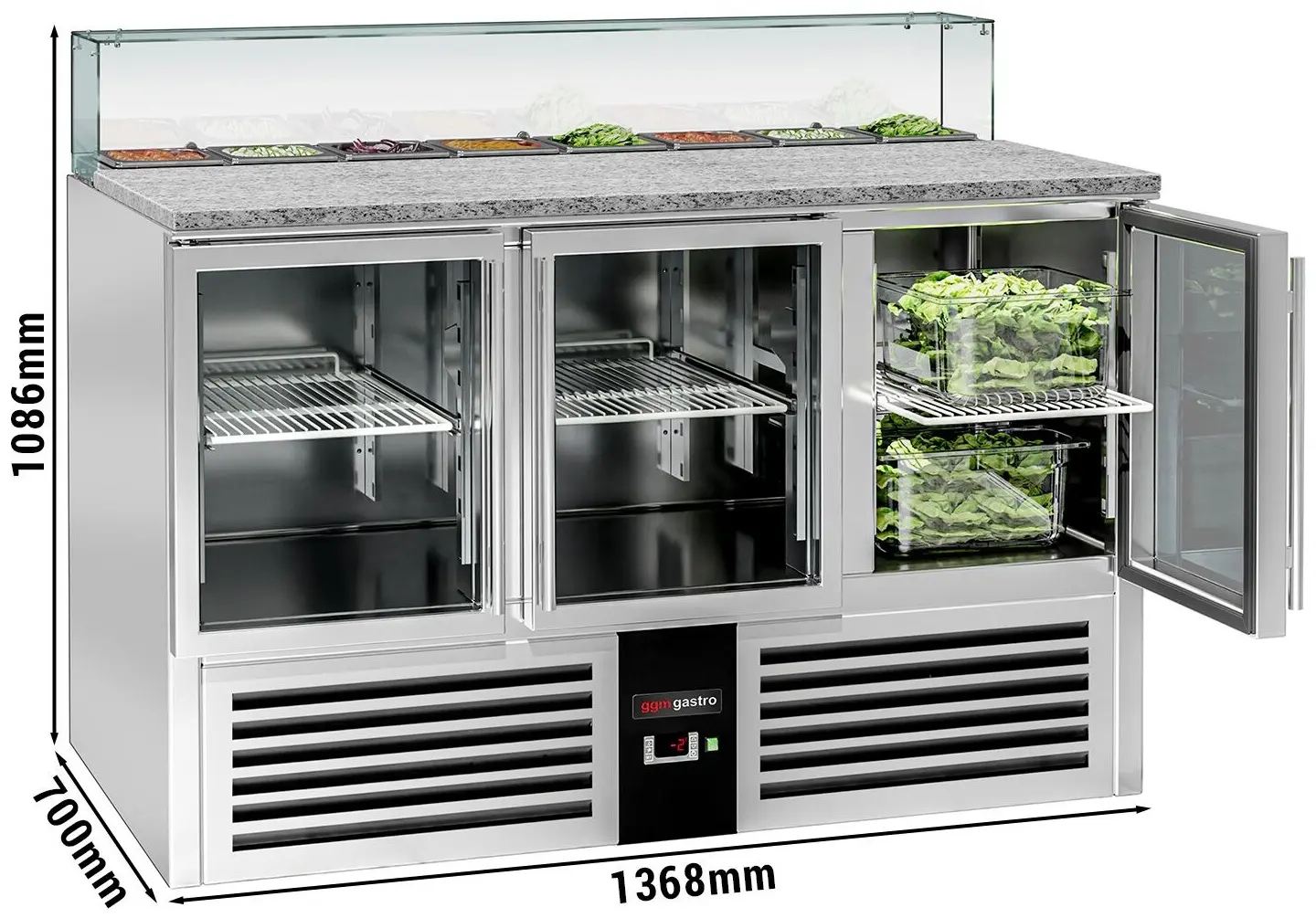Саладетта GGM Gastro SAG147OG#GSG147E#GT (Inox) - 15