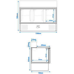 Саладетта GGM Gastro SAG147OG#GSG147E (Inox) Thumb