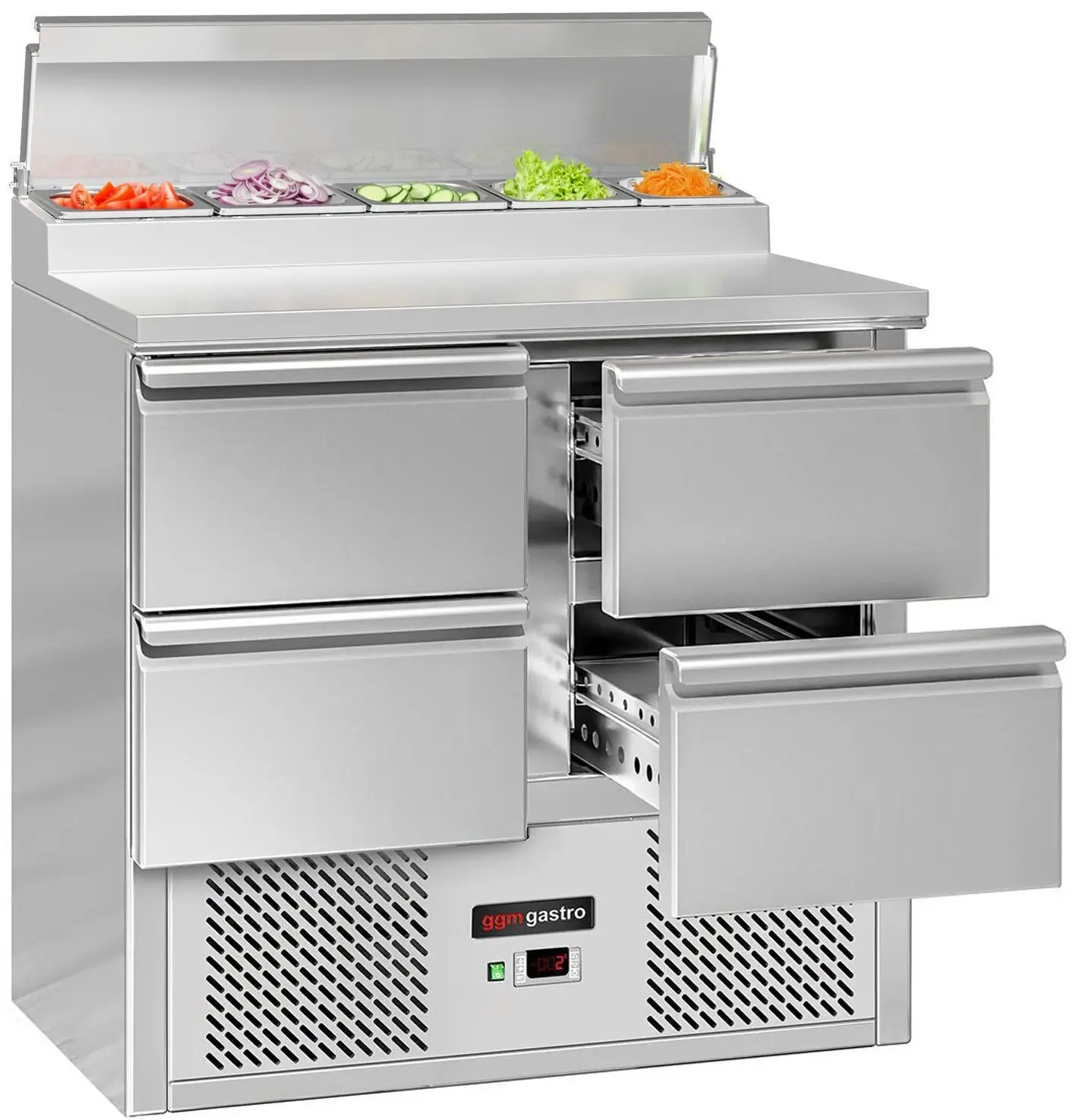 Saladeta GGM Gastro SAG97AND#2#SBG1212#07 (Inox) - 2