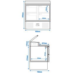 Saladeta GGM Gastro SAG97AND#2#SBG1212#07 (Inox) Thumb