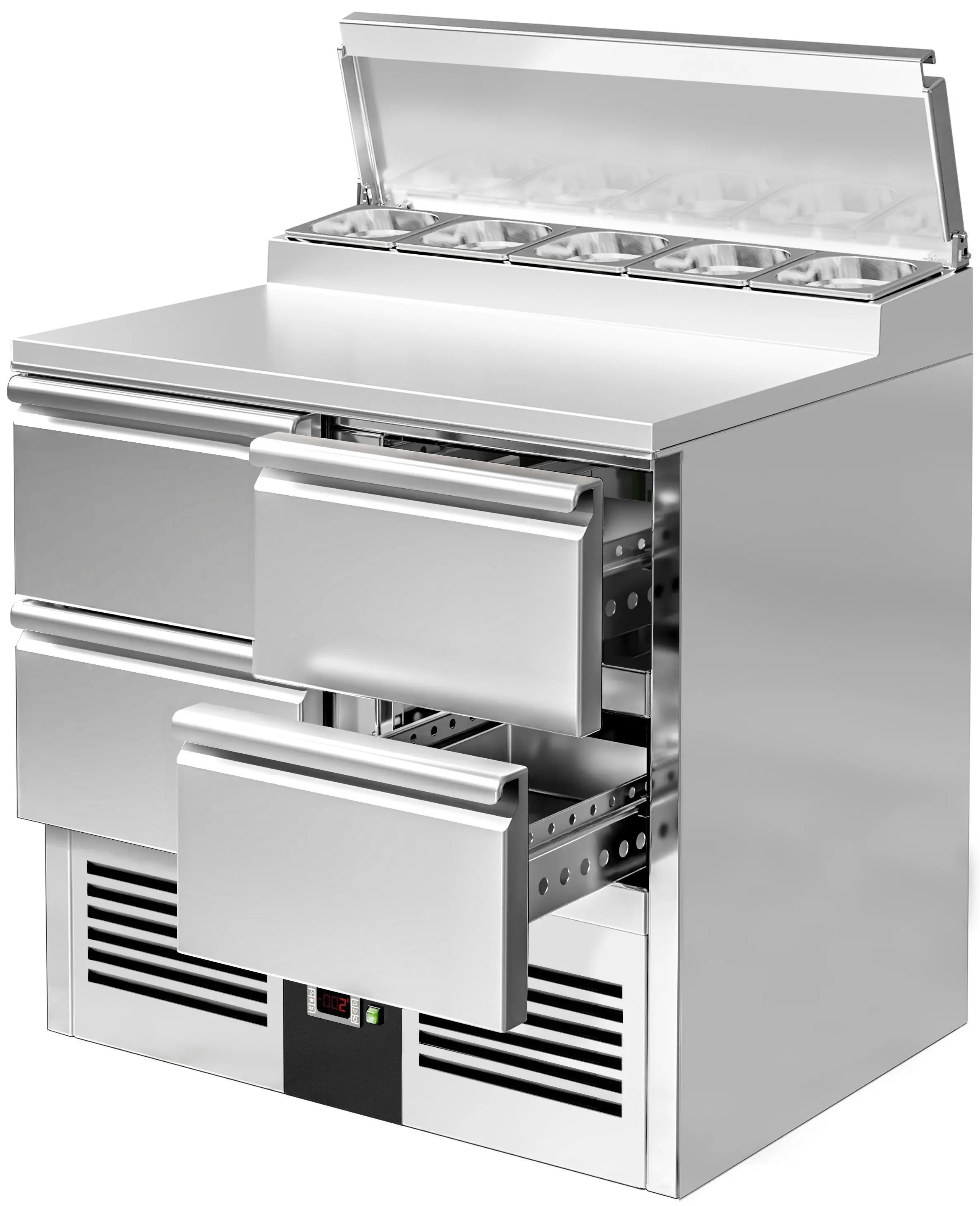 Саладетта GGM Gastro SAG97AND#2#SBG1212 (Inox) - 5