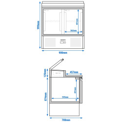 Saladeta GGM Gastro SAG97AND (Inox) Thumb