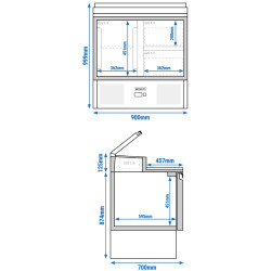Саладетта GGM Gastro SAG97AND#SBG1212 (Inox) Thumb