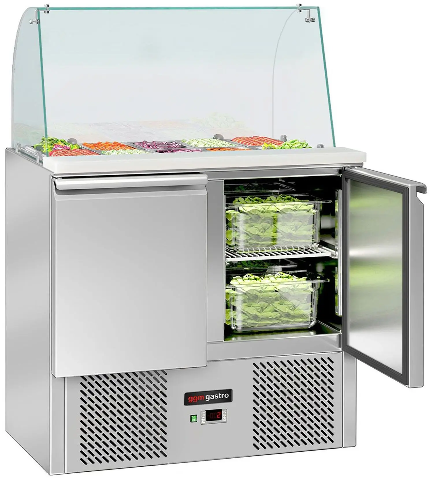 Саладетта GGM Gastro SAG97DRG-OG#GSG97#07 (Inox) - 2