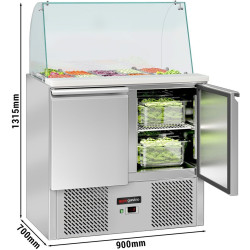 Саладетта GGM Gastro SAG97DRG-OG#GSG97#07 (Inox) Thumb