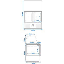 Саладетта GGM Gastro SAG97DRG-OG#GSG97#07 (Inox) Thumb