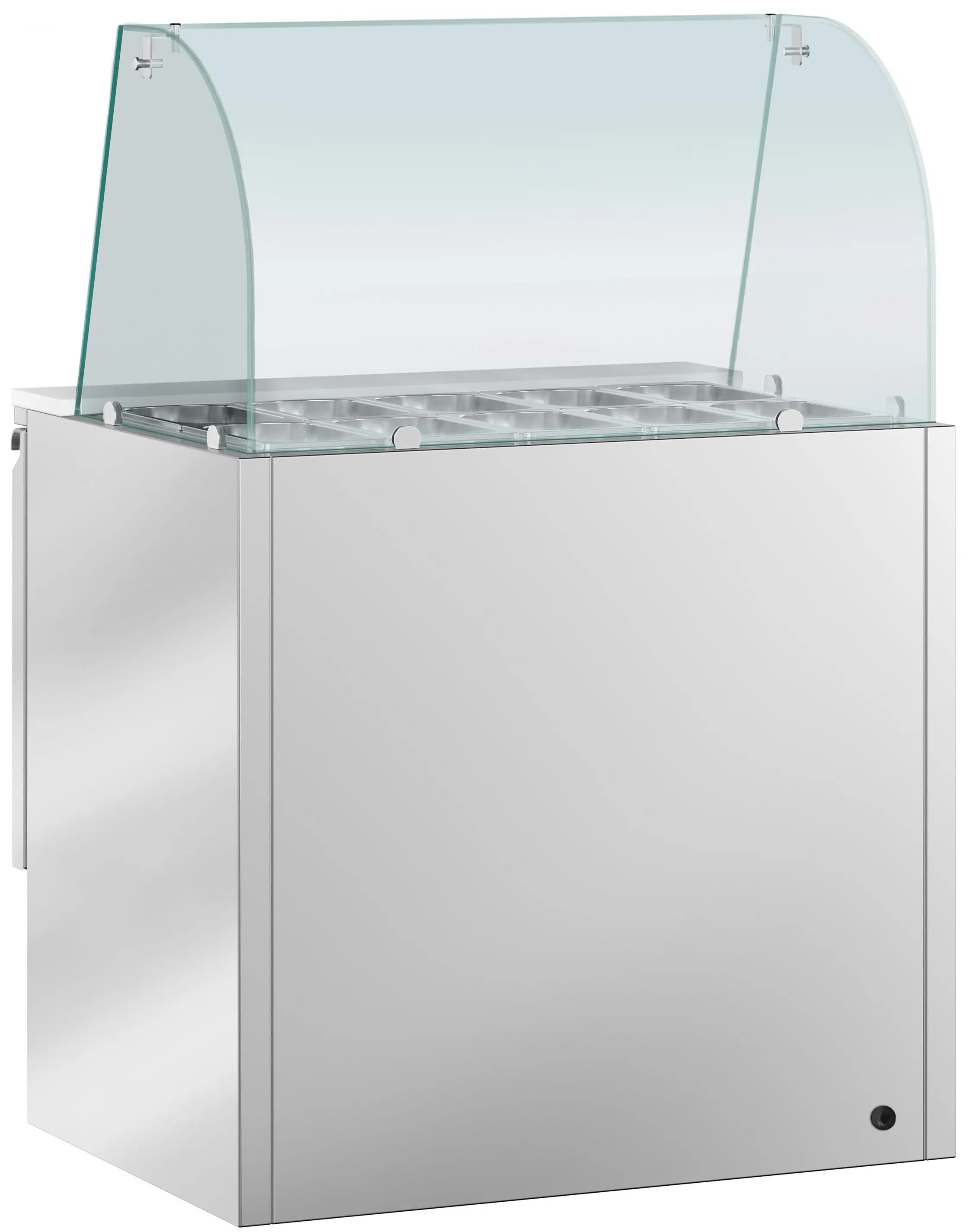 Саладетта GGM Gastro SAG97DRG-OG#GSG97#07 (Inox) - 10