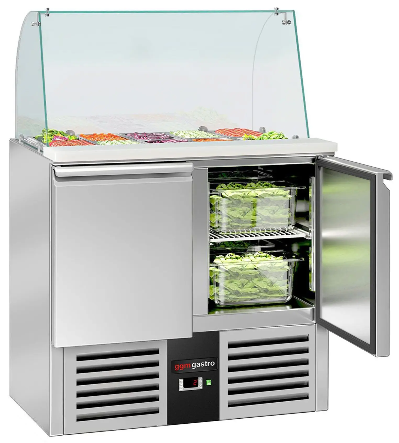 Saladeta GGM Gastro SAG97DRG-OG#GSG97 (Inox) - 2