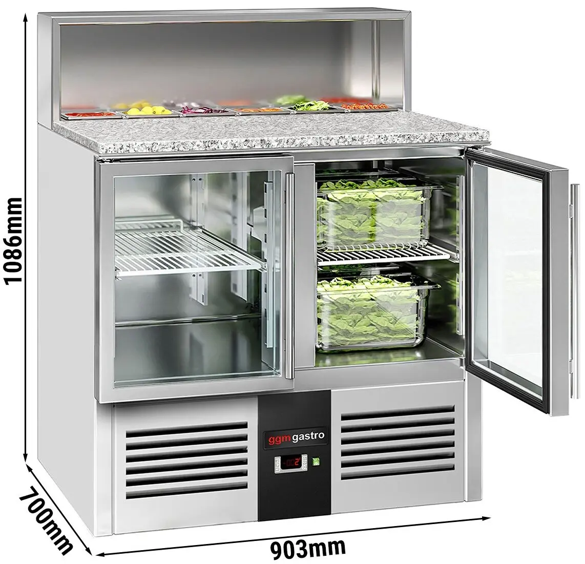 Саладетта GGM Gastro SAG97GND#2#GT (Inox) - 13