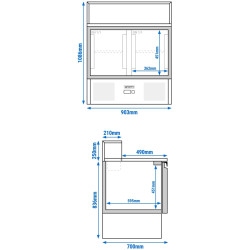 Саладетта GGM Gastro SAG97GND#2#GT (Inox) Thumb