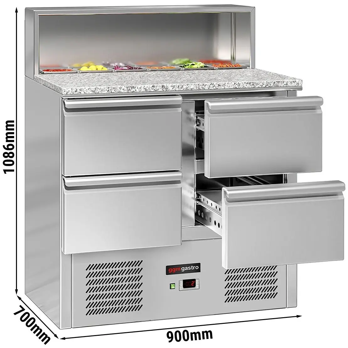 Саладетта GGM Gastro SAG97GND#2#SBG1212#07 (Inox) - 13