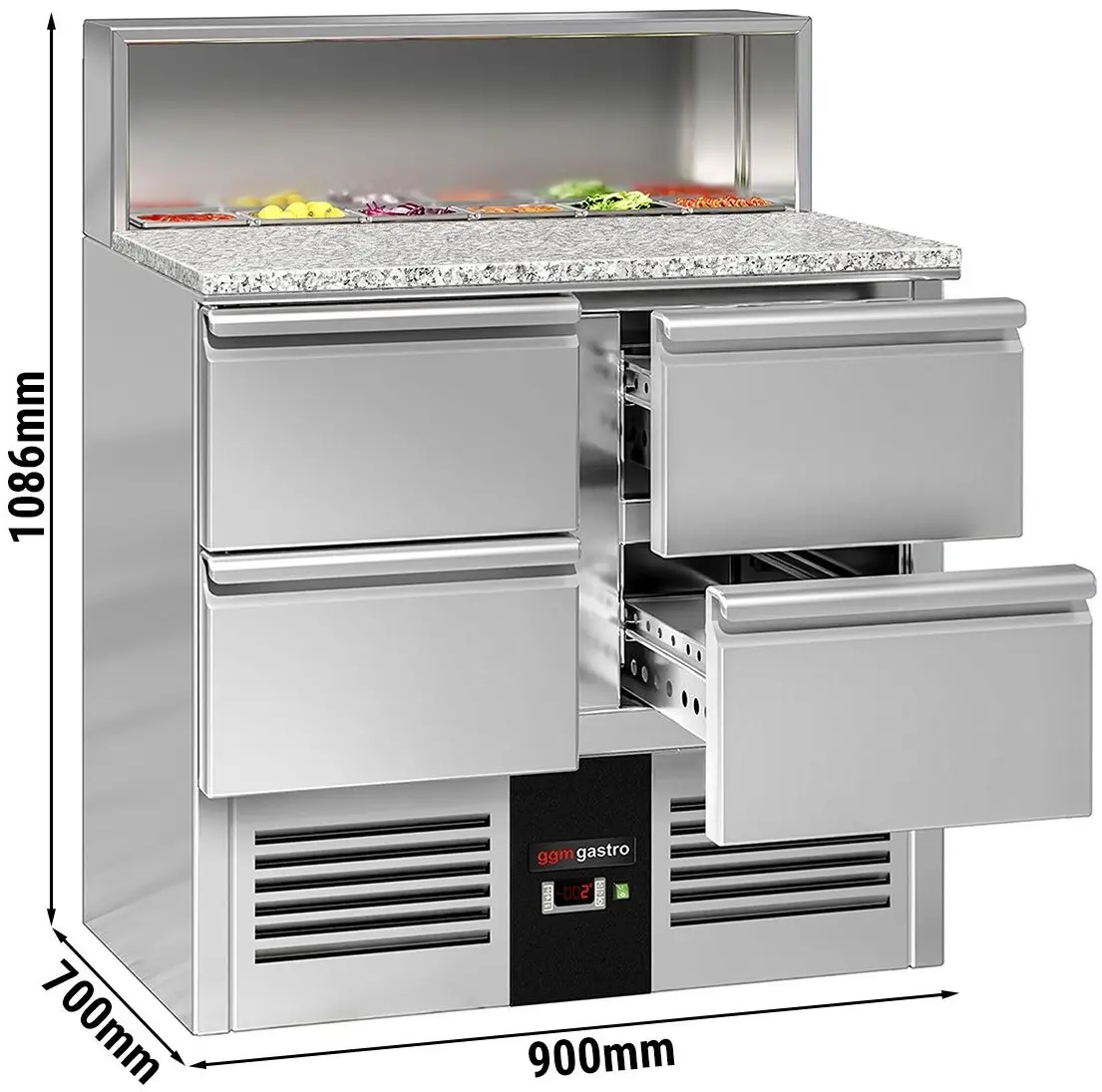 Saladeta GGM Gastro SAG97GND#2#SBG1212 (Inox) - 13