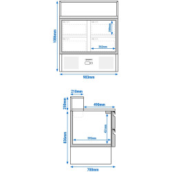 Saladeta GGM Gastro SAG97GND#2#SBG1212 (Inox) Thumb