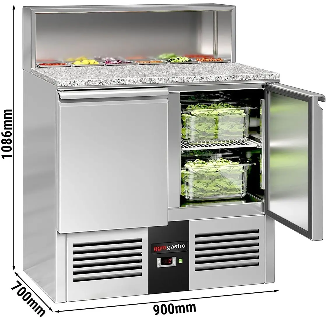 Saladeta GGM Gastro SAG97GND (Inox) - 13