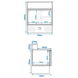 Saladeta GGM Gastro SAG97GND#SBG1212 (Inox) Thumb