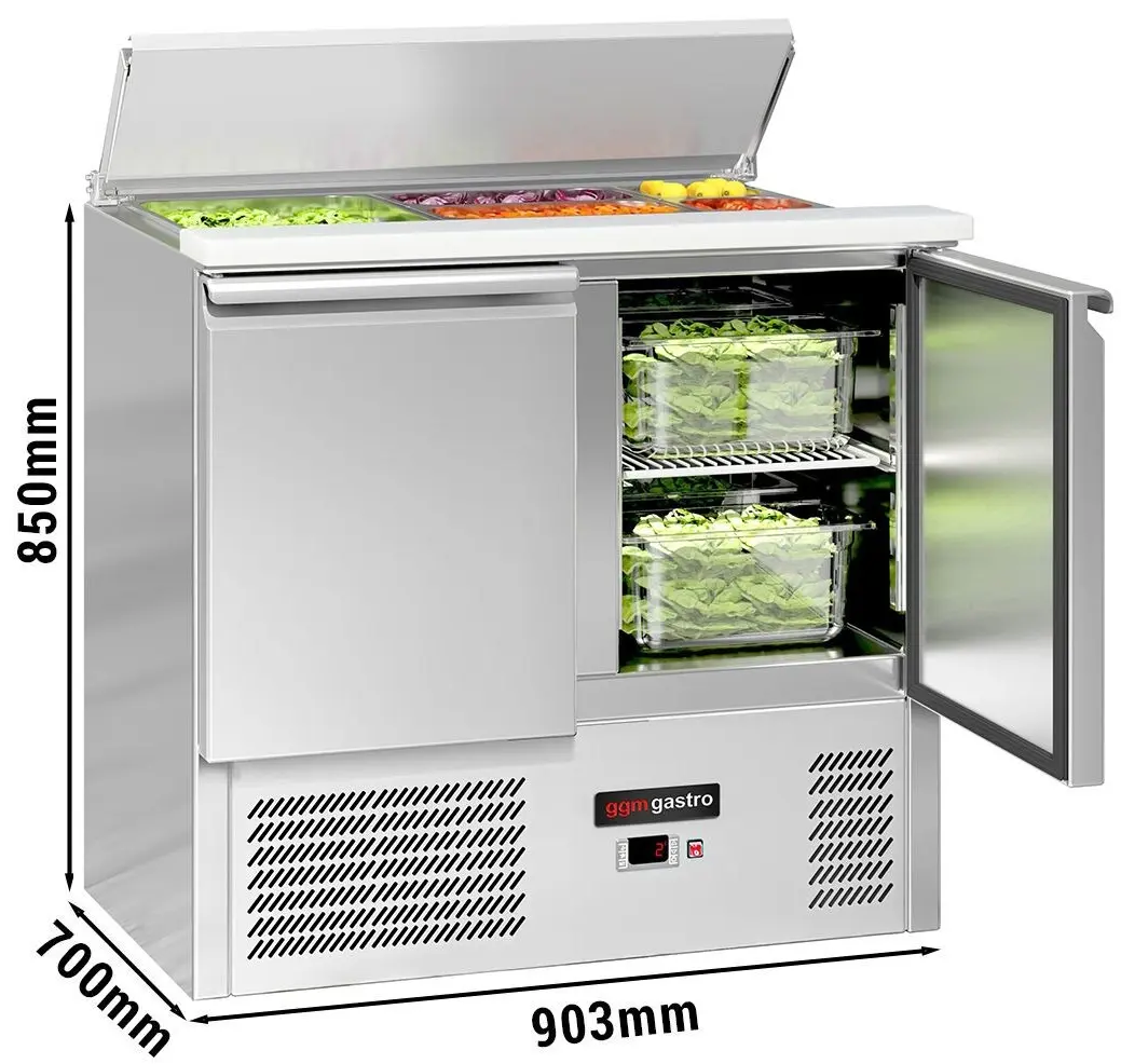 Saladeta GGM Gastro SAG97ND#07 (Inox) - 12