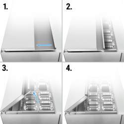 Саладетта GGM Gastro SAG97ND (Inox) Thumb
