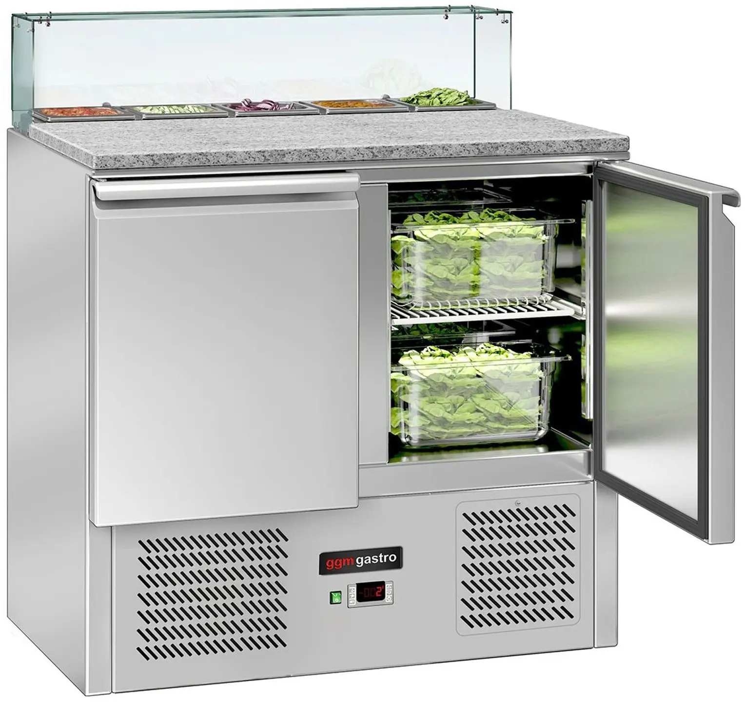 Саладетта GGM Gastro SAG97OG#GSG97E#07 (Inox) - 2