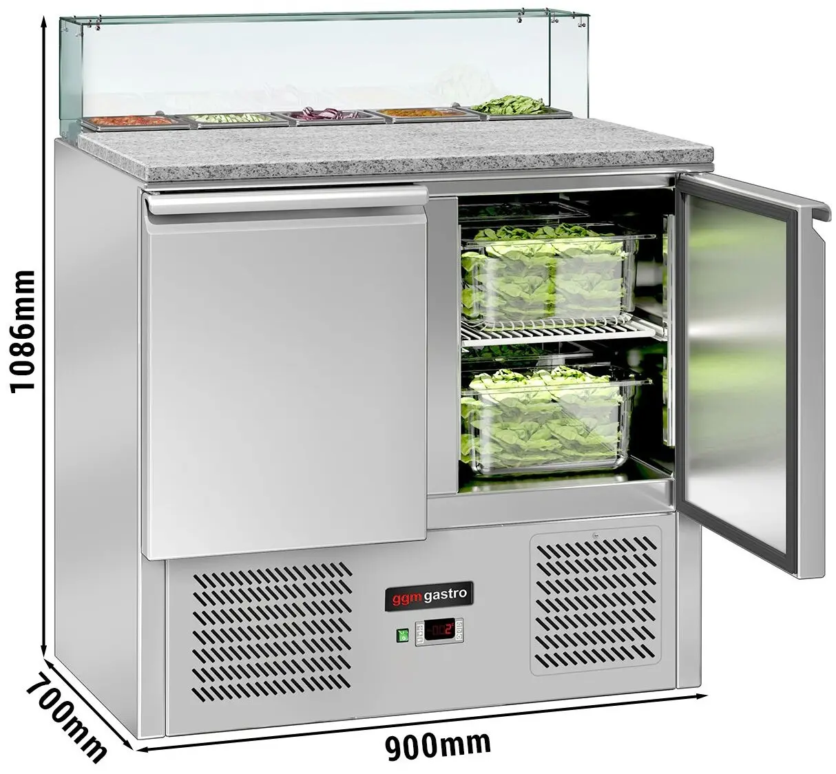 Саладетта GGM Gastro SAG97OG#GSG97E#07 (Inox) - 13