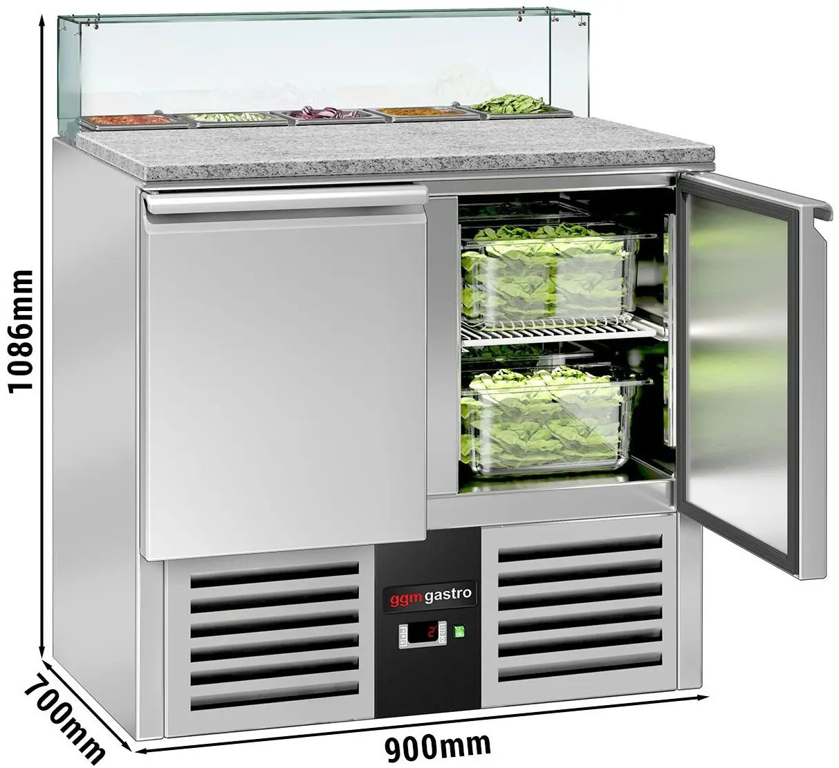 Саладетта GGM Gastro SAG97OG#GSG97E (Inox) - 12