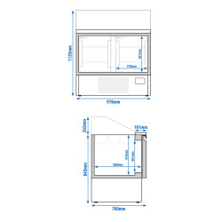 Saladeta GGM Gastro SAI107M-E (Inox) Thumb