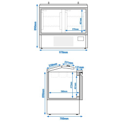 Саладетта GGM Gastro SAI107M (Inox) Thumb