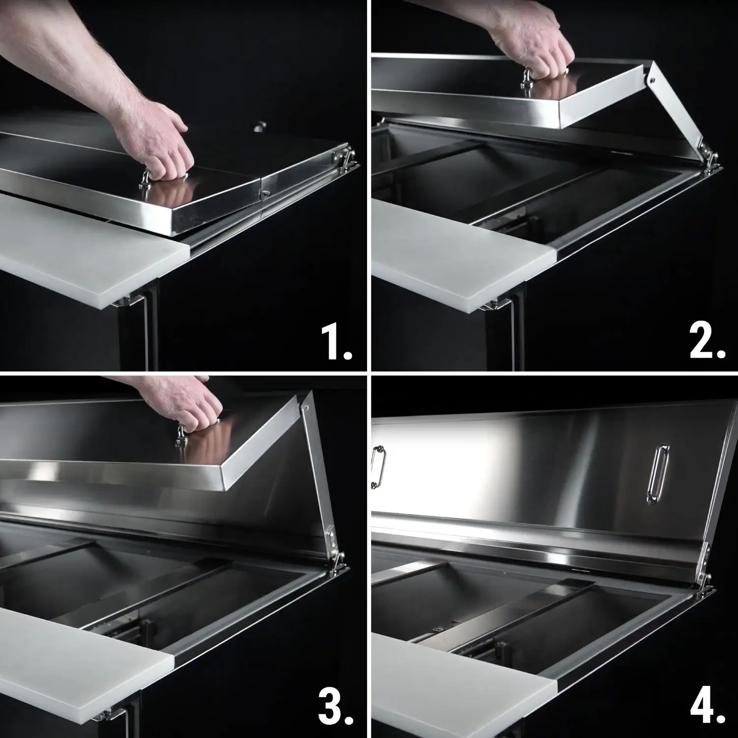 Саладетта GGM Gastro SAI107M (Inox) - 10