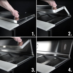 Saladeta GGM Gastro SAI157M (Inox) Thumb
