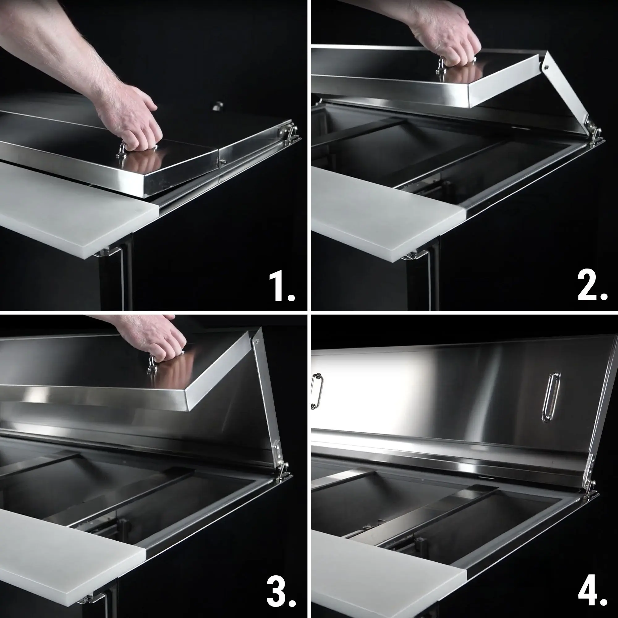 Saladeta GGM Gastro SAI157M (Inox) - 13