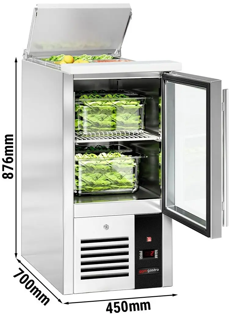Саладетта GGM Gastro SAJ47#GTSG-RL (Inox) - 12