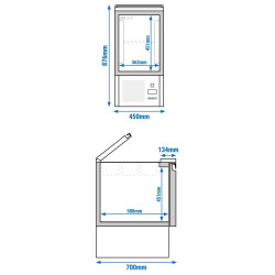 Saladeta GGM Gastro SAJ47 (Inox) Thumb
