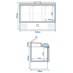Saladeta GGM Gastro SAS300GN (Inox) Thumb