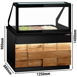 Saladeta GGM Gastro Toronto SAE125DN (Black/Natural) Thumb