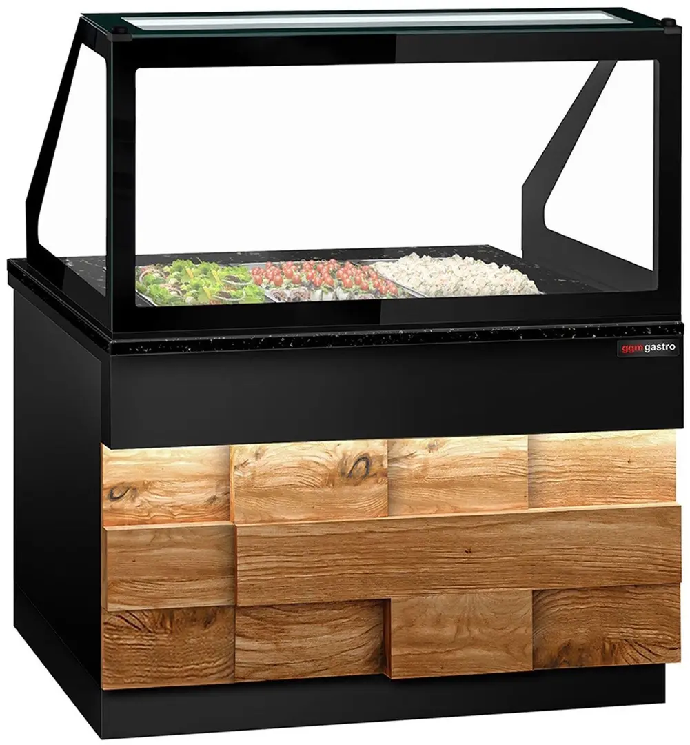 Saladeta GGM Gastro Toronto SAE125DN (Black/Natural)