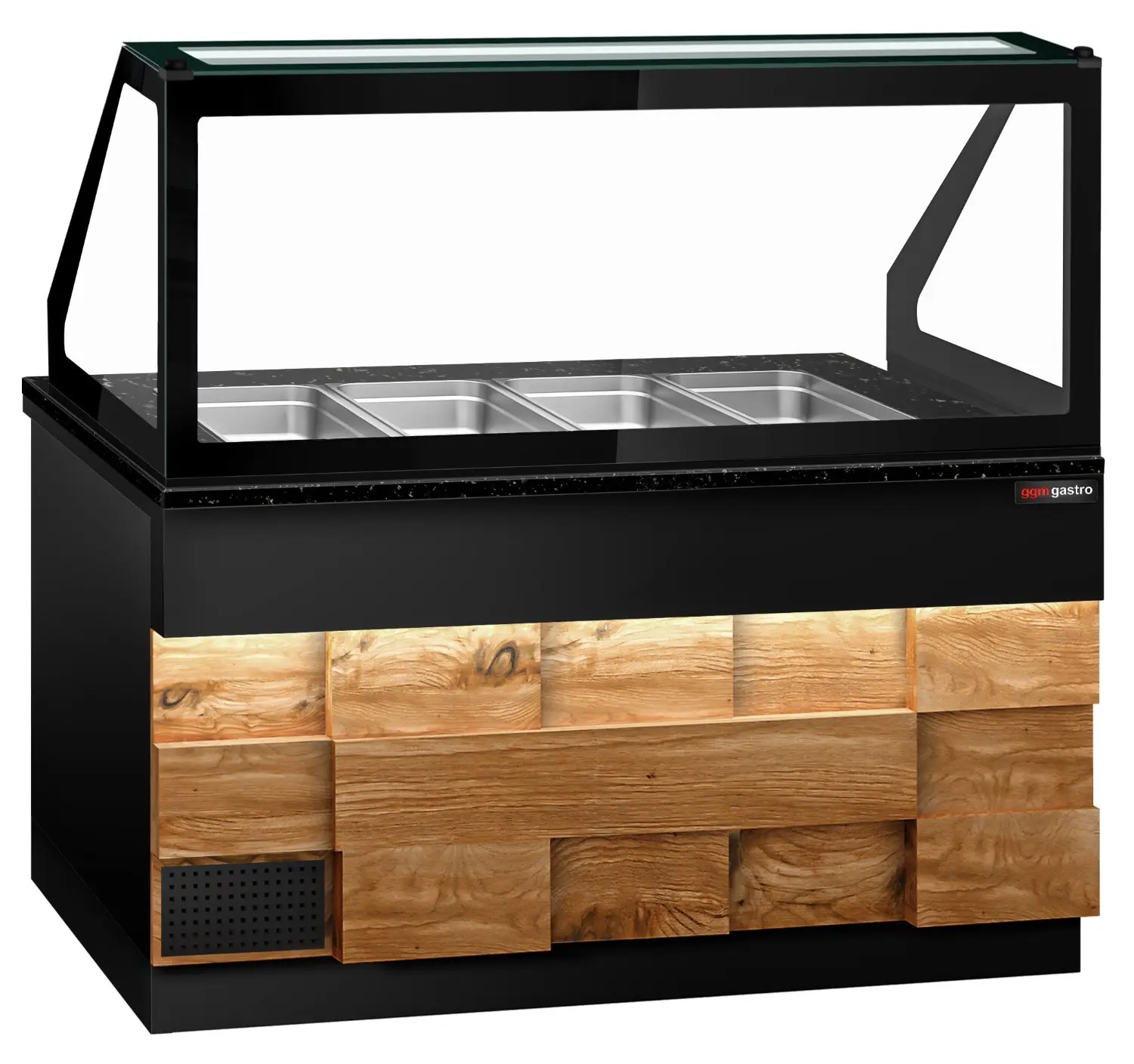 Саладетта GGM Gastro Toronto SAE150DN (Black/Natural) - 2