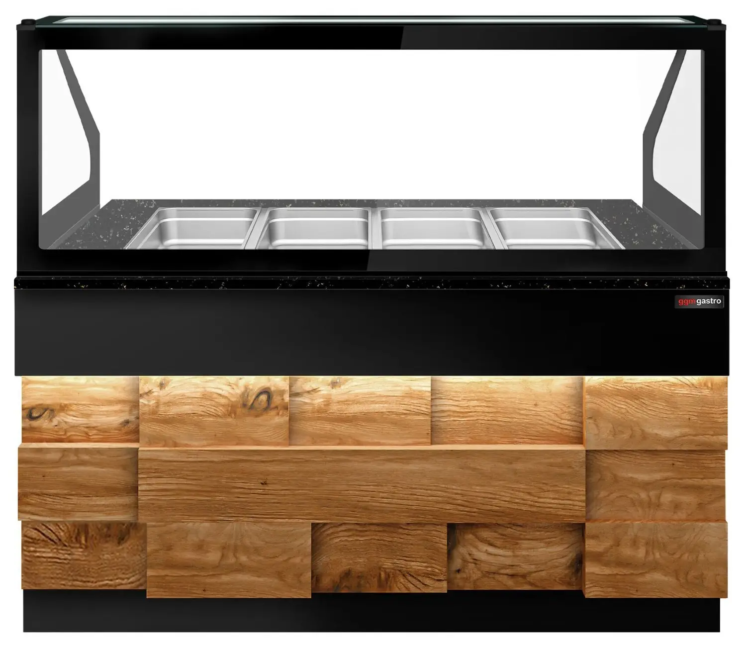 Саладетта GGM Gastro Toronto SAE150DN (Black/Natural) - 4