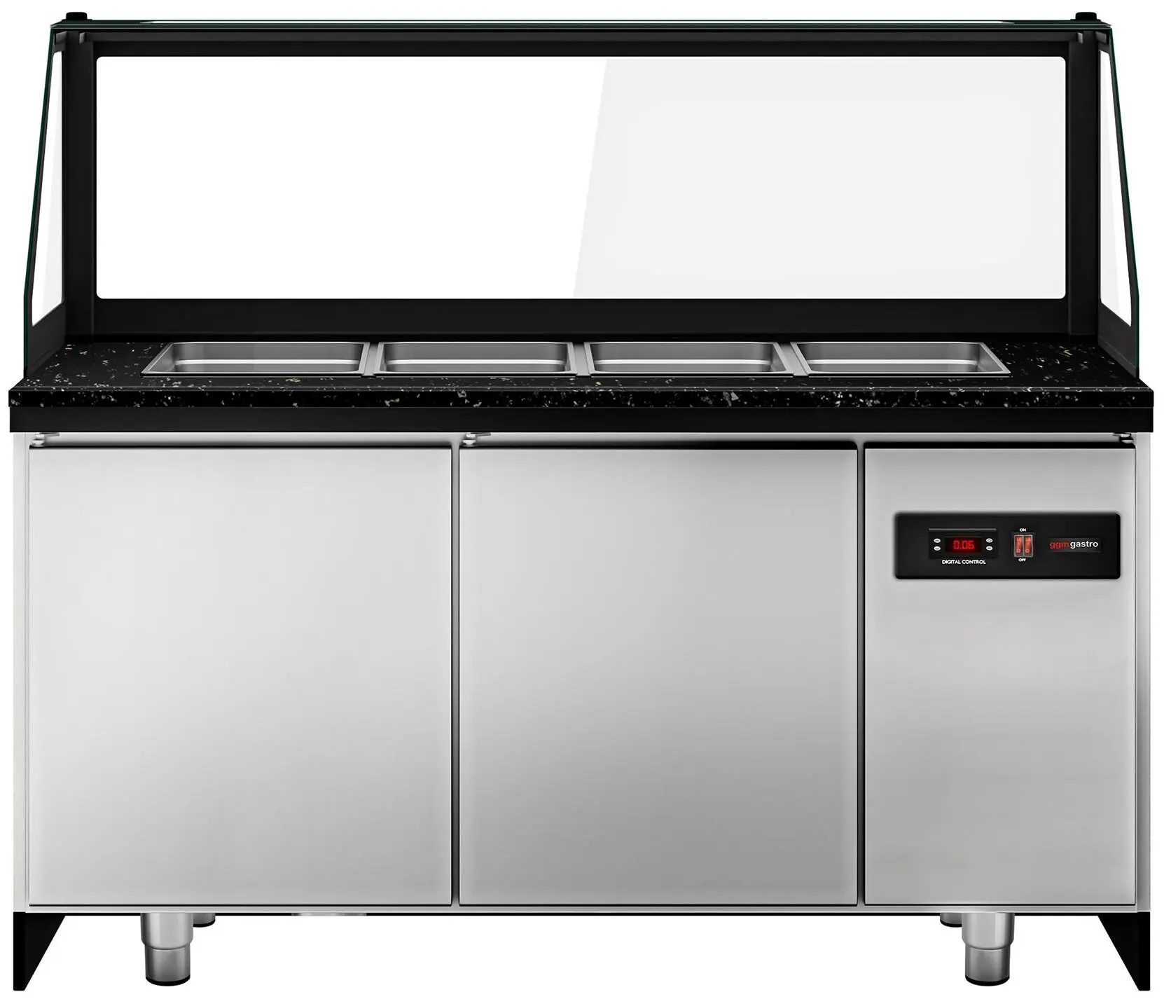 Saladeta GGM Gastro Toronto SAE150G-S (Black) - 4
