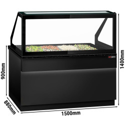 Saladeta GGM Gastro Toronto SAE150G-S (Black) Thumb