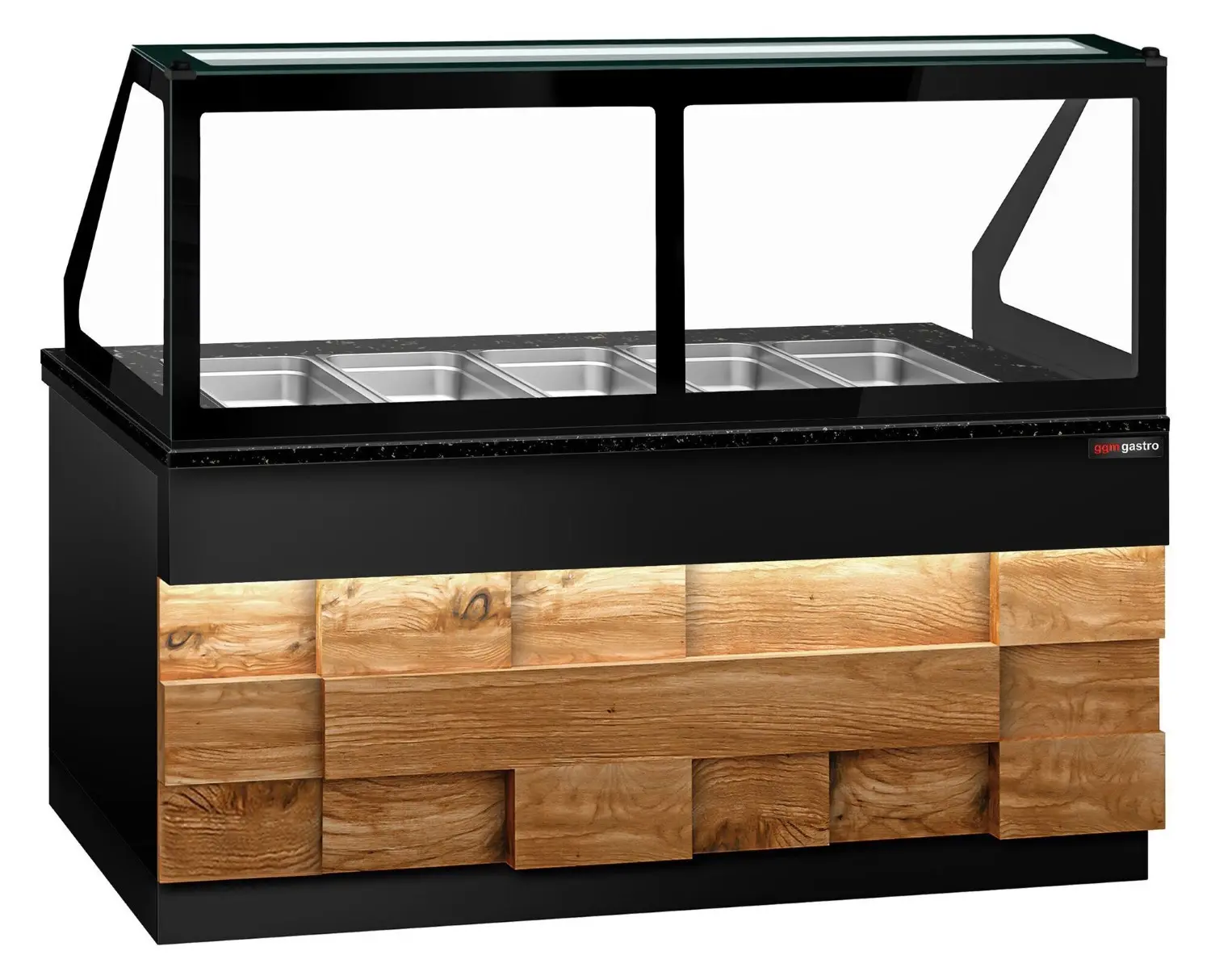 Саладетта GGM Gastro Toronto SAE200DN (Black/Natural) - 2