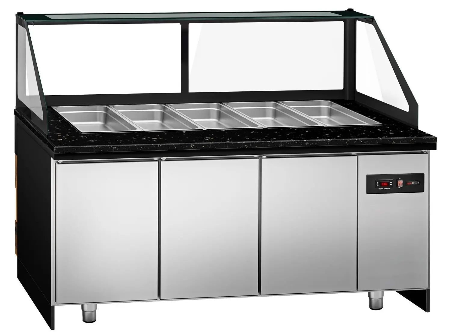Саладетта GGM Gastro Toronto SAE200DN (Black/Natural) - 5