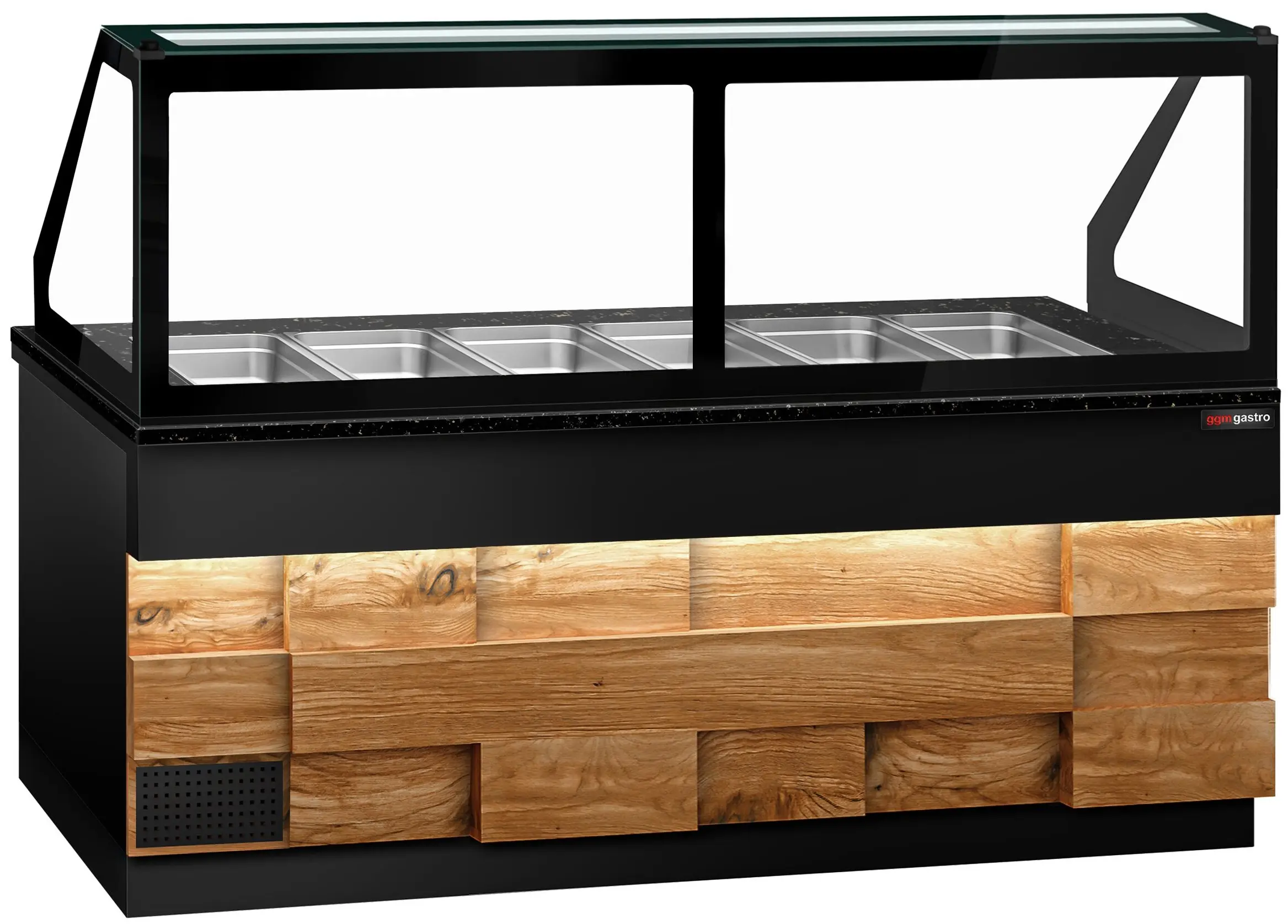 Саладетта GGM Gastro Toronto SAE255DN (Black/Natural) - 2