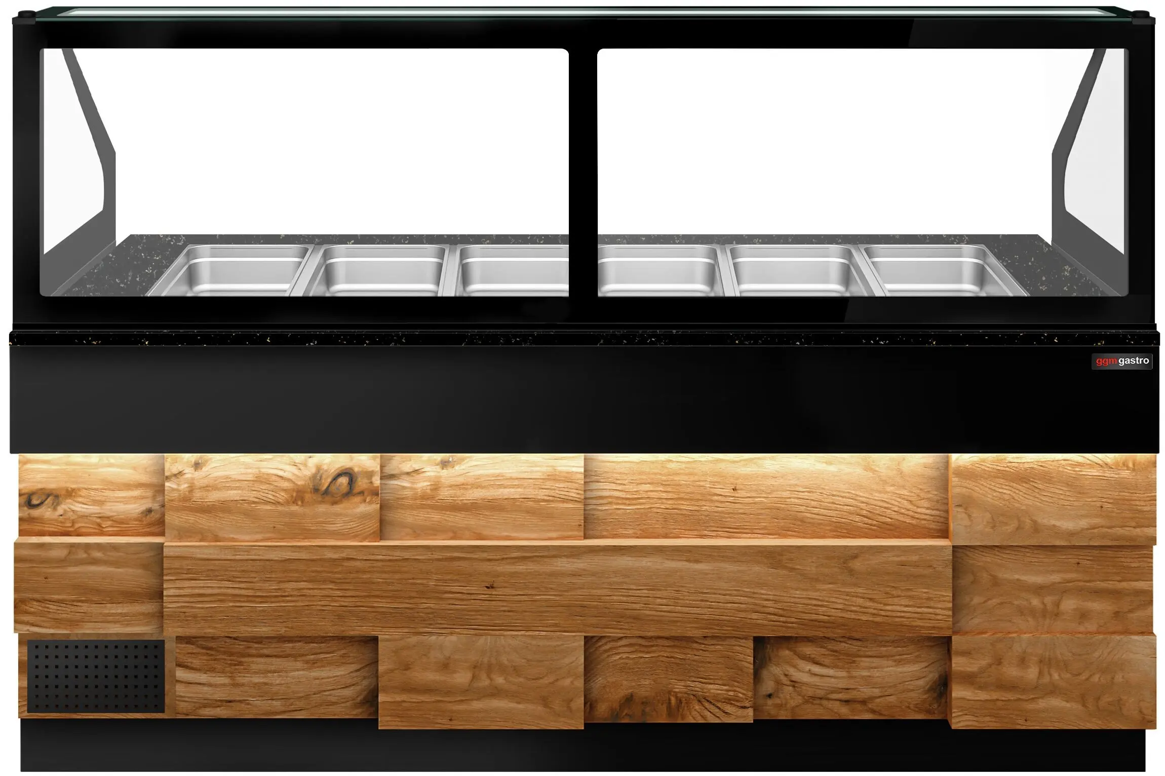 Саладетта GGM Gastro Toronto SAE255DN (Black/Natural) - 3